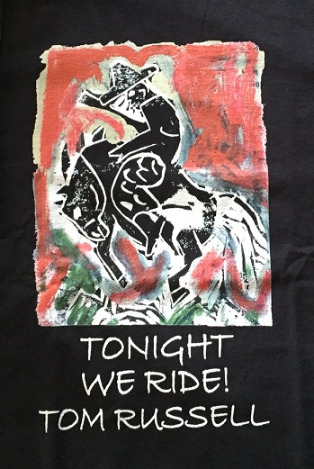 Tonight We Ride!, T-shirt, black